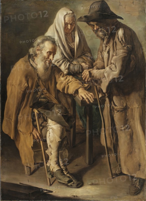 Group of Beggars, 1737. Creator: Giacomo Ceruti.