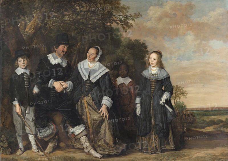 Family Group in a Landscape, 1645. Creator: Frans Hals.