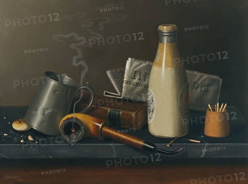 Materials for a Leisure Hour, 1879. Creator: William Michael Harnett.