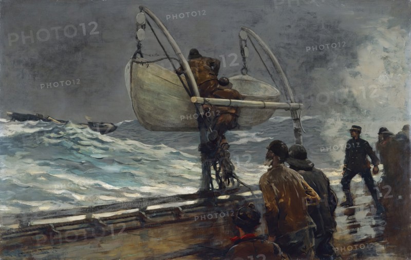 Signal of Distress, 1890. Creator: Winslow Homer.