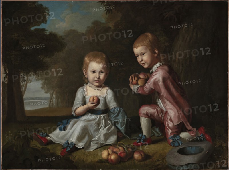 The Stewart Children, 1773. Creator: Charles Willson Peale.