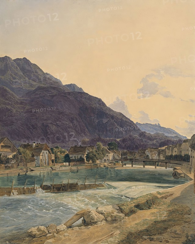Bad Ischl, 1833. Creator: Ferdinand Georg Waldmuller.