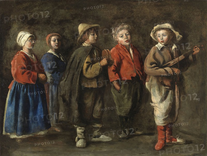 The Young Musicians, 1640. Creator: Antoine Le Nain.
