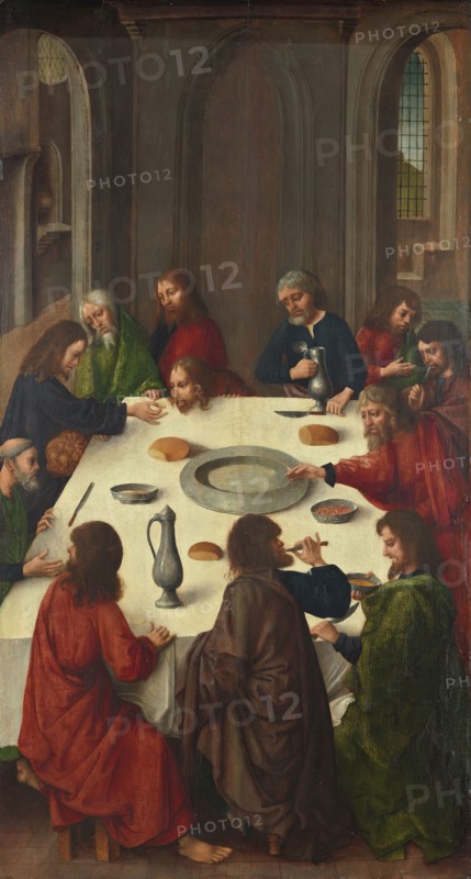 The Last Supper, 1485. Creator: Master of the Virgo inter Virgines.