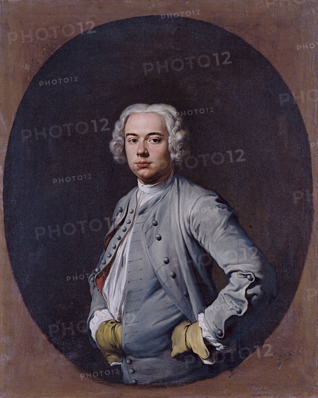 Portrait of a Man, 1740. Creator: Giacomo Ceruti.