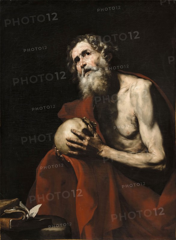 Saint Jerome in penitence, 1634. Creator: Jusepe de Ribera.