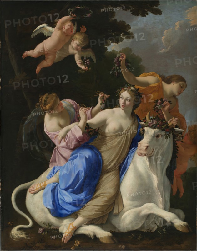 The Rape of Europa, 1640. Creator: Simon Vouet.