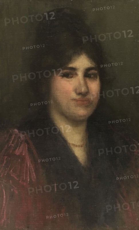 Pink and Gold: The Neapolitan, 1897. Creator: James Abbott McNeill Whistler.