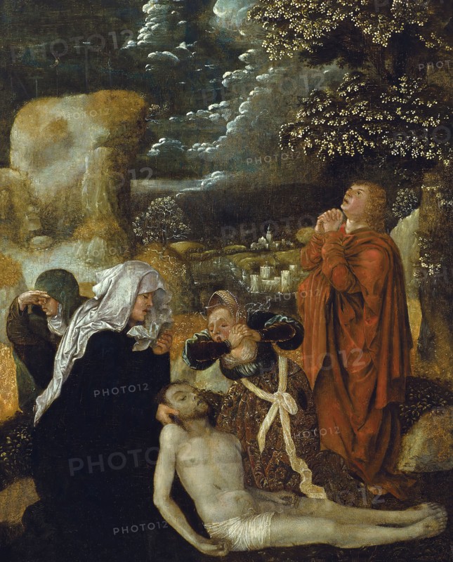 The Lamentation, 1510. Creator: Ulrich Apt the Elder.