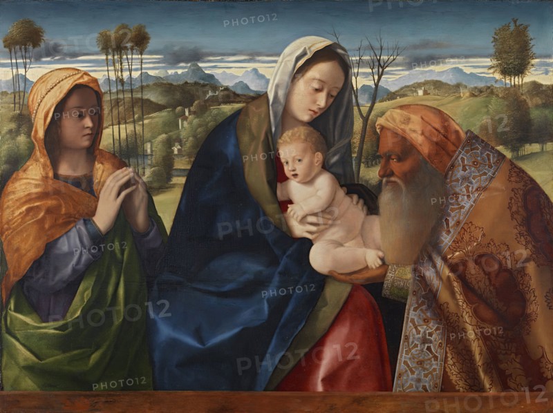 Nunc Dimittis, 1505. Creator: Giovanni Bellini.