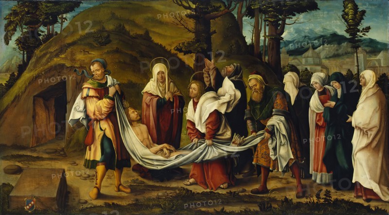 Christ's body carried to the Tomb, 1520. Creator: Hans Burgkmair, the Elder.