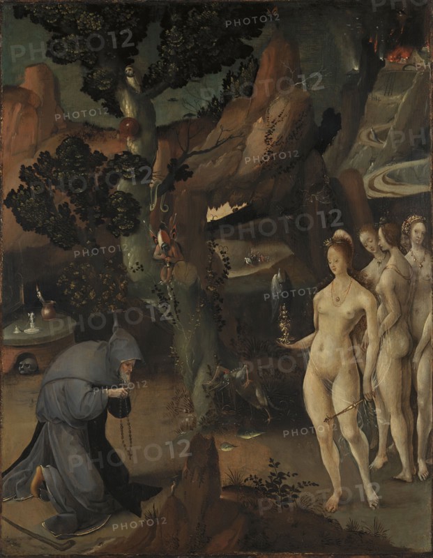 The Temptation of Saint Anthony, 1520. Creator: Jan de Cock.