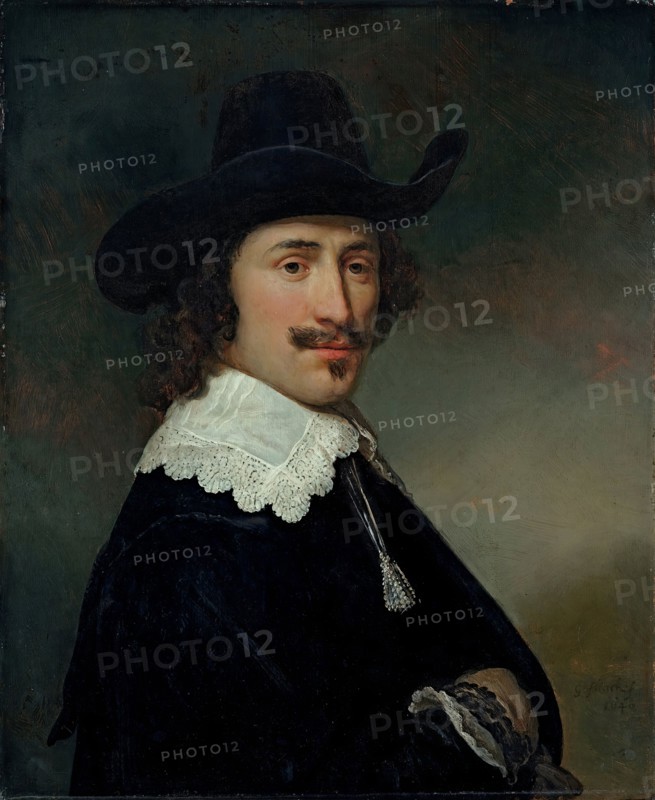 Portrait of a Man, 1640. Creator: Govaert Flinck.