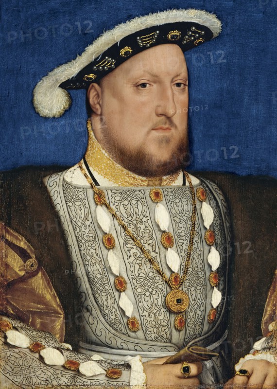 Portrait of Henry VIII of England, 1537. Creators: King Henry VIII, Hans Holbein the Younger.