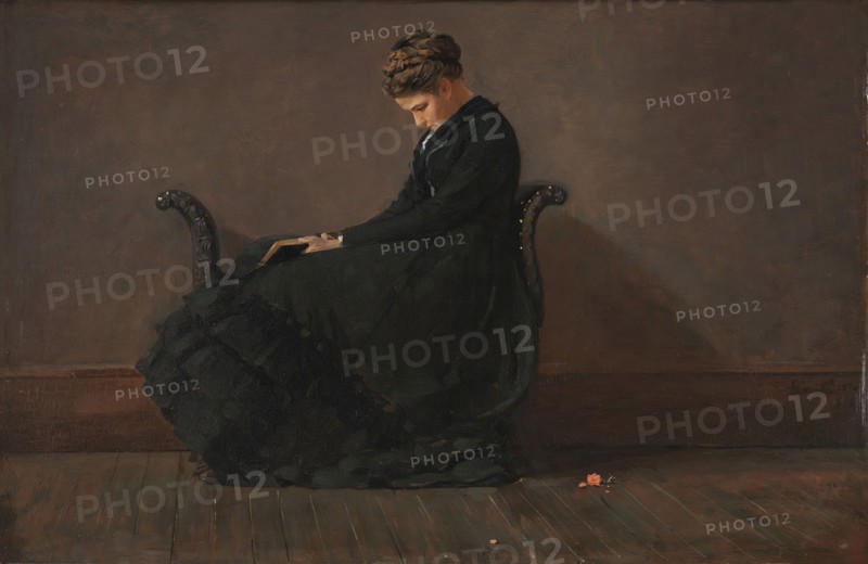 Portrait of Helena de Kay, 1872. Creator: Winslow Homer.