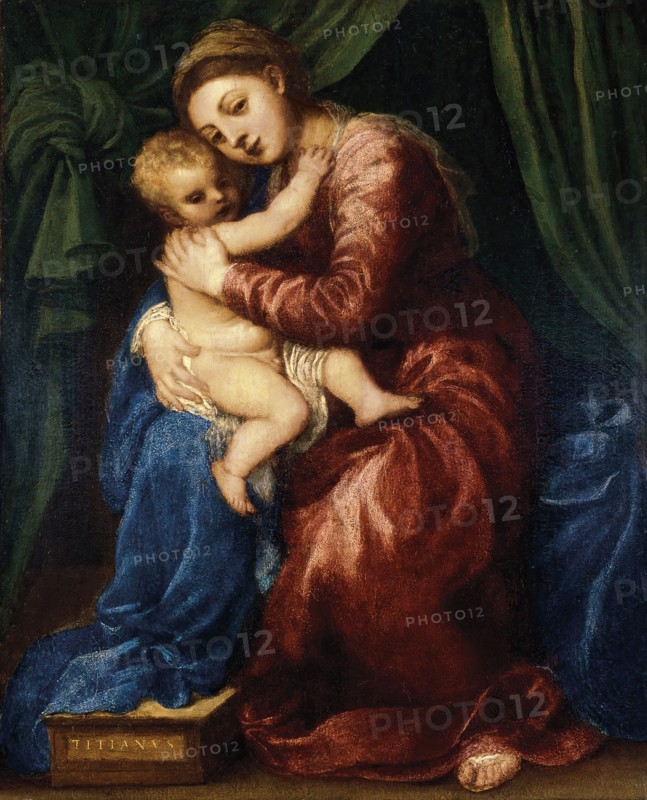 The Virgin and Child, 1540. Creator: Titian.