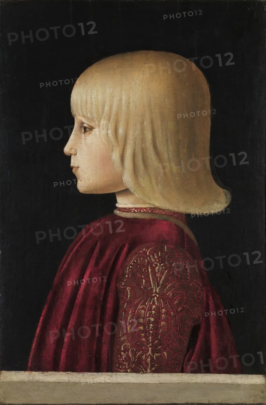 Portrait of a Boy. (Guidobaldo Da Montefeltro?), 1483. Creator: Piero della Francesca.
