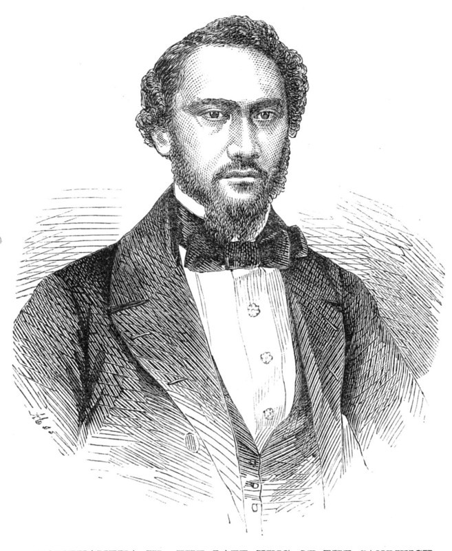 Kamehameha IV., the late King of the Sandwich Islands, 1864. Creator: Unknown.