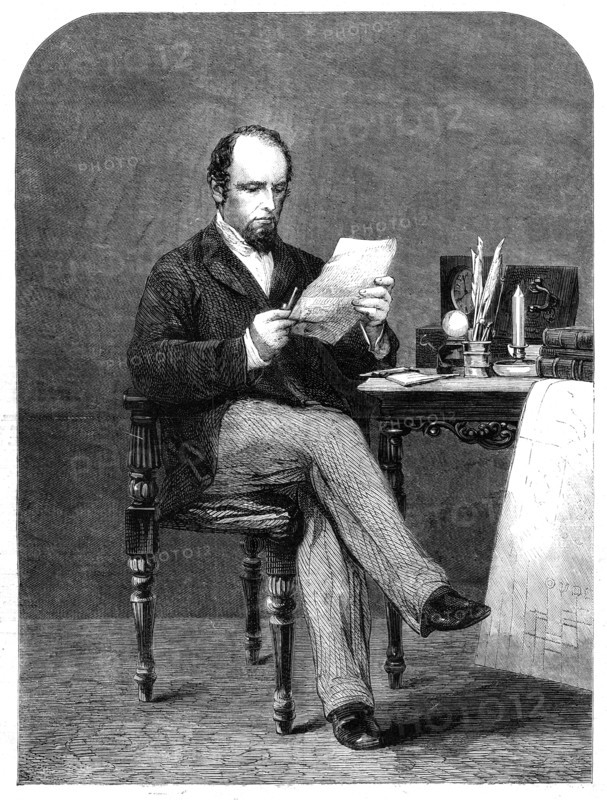 The late Earl Canning, 1862. Creator: Unknown.
