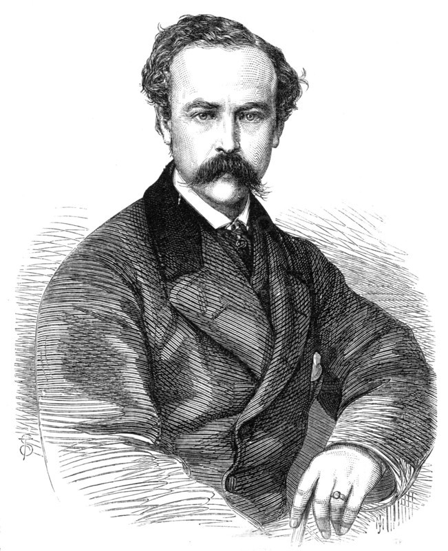 The Late Lieutenant-Colonel Patrick Stewart, Director-General of the Indo-European Telegraph, 1865. Creator: Unknown.