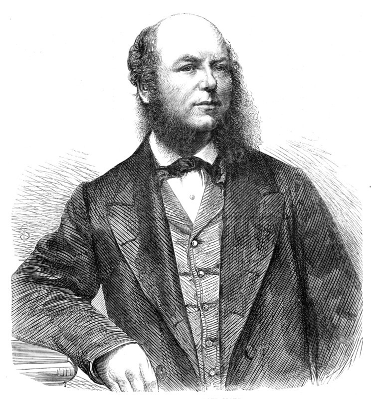 The late Mr. Wingrove Cooke, 1865. Creator: Unknown.