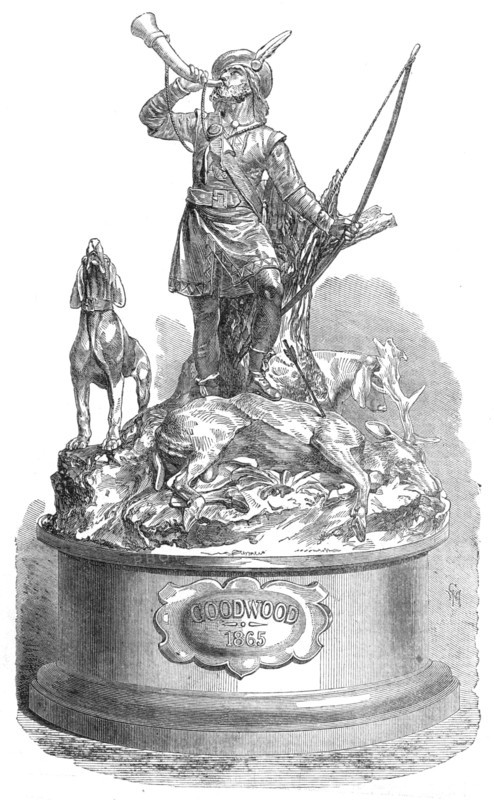 Goodwood Races: the Stewards' Cup - Robin Hood Winding The Morte, 1865. Creator: Unknown.