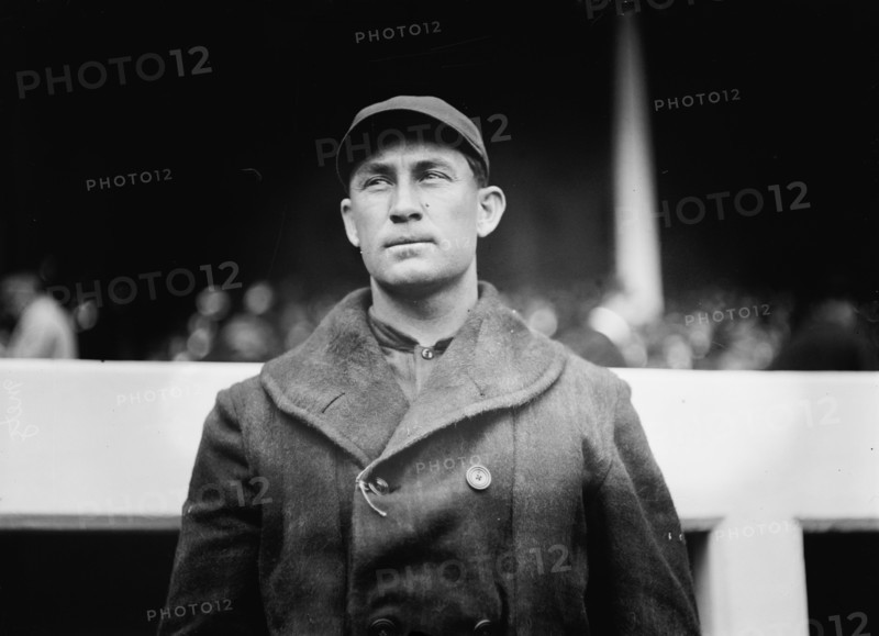 Frank Metz, first baseman, Boston NL (baseball), 1913. Creator: Bain News Service.