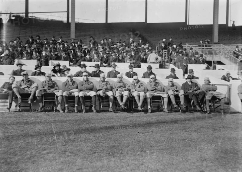 New York NL Giants recruits at the Polo Grounds, NY (baseball), 1913. Creator: Bain News Service.