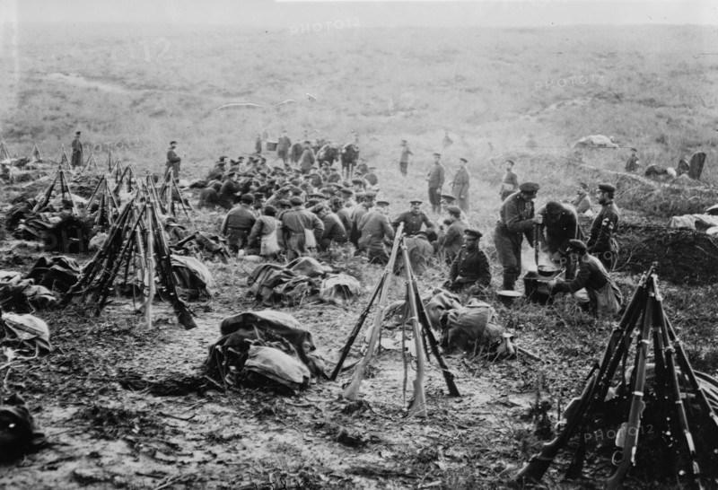 Bulgar evening meal, between c1910 and c1915. Creator: Bain News Service.
