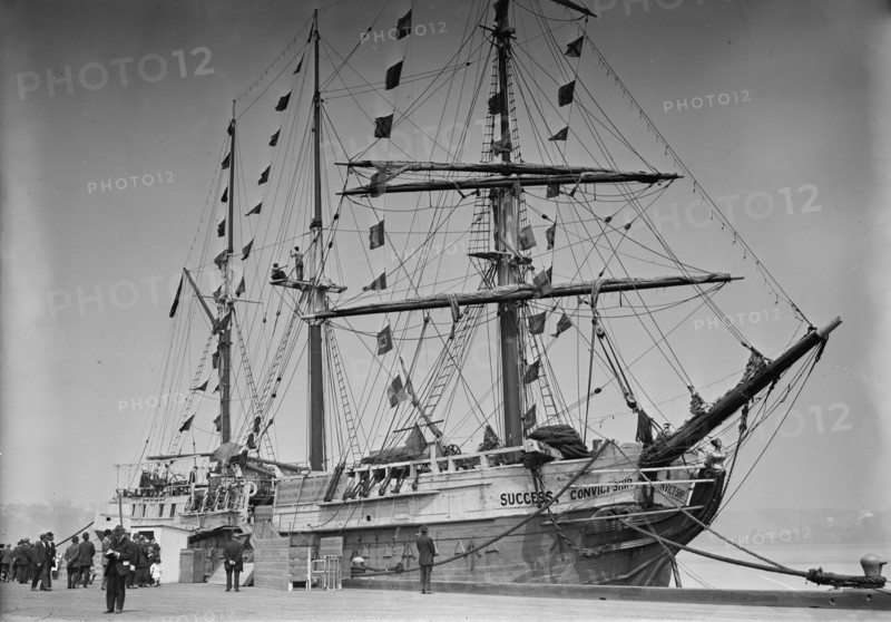 SUCCESS, Convict ship, between c1910 and c1915. Creator: Bain News Service.