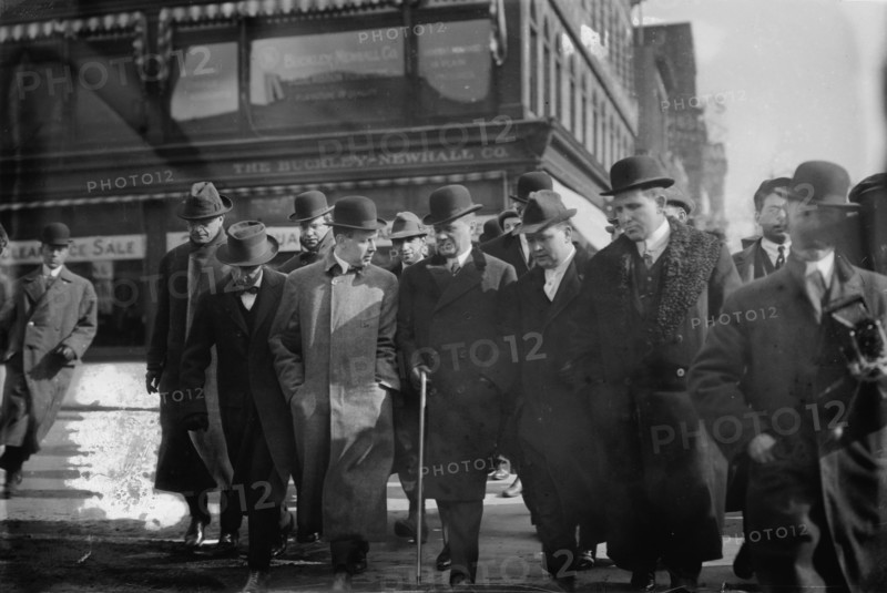 Dist. Att'y Whitman & Reporters, between c1910 and c1915. Creator: Bain News Service.