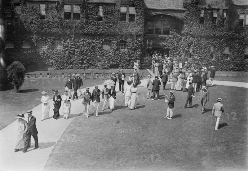 Casino entrance, Newport, between c1910 and c1915. Creator: Bain News Service.
