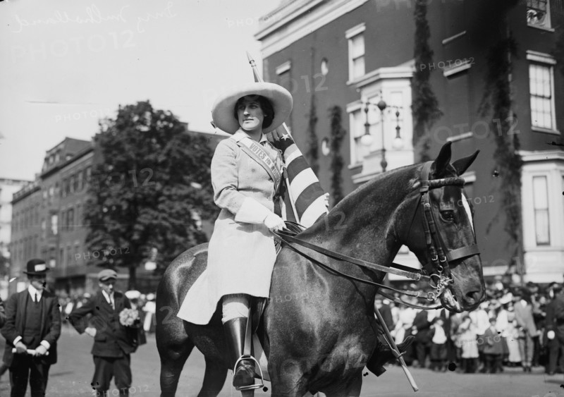 Inez Mullholland [i.e. Milholland], 1913. Creator: Bain News Service.