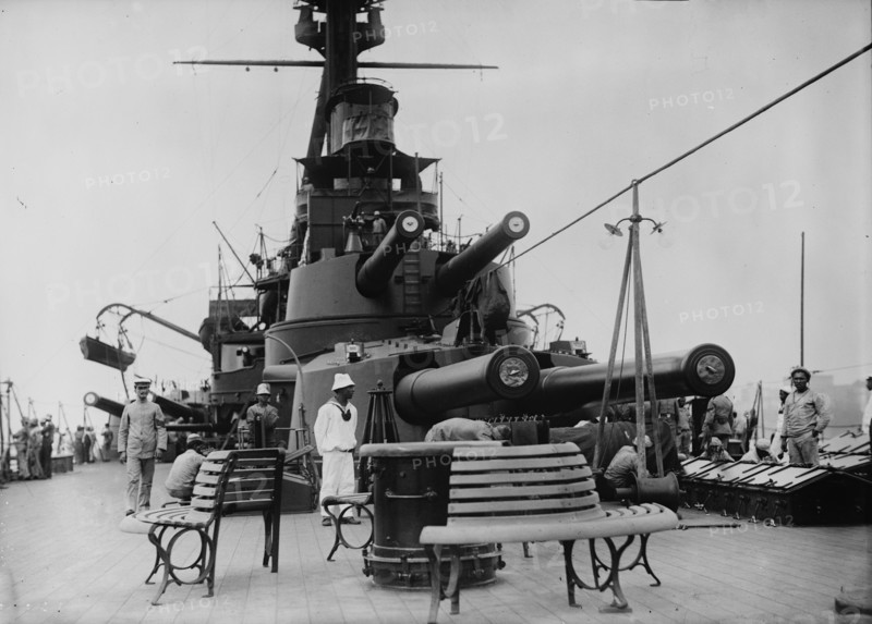 Deck scene - MINAS GERAES, between c1910 and c1915. Creator: Bain News Service.