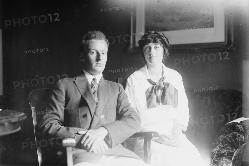 Wm. Weightman 3d and Bride, 1913. Creator: Bain News Service.