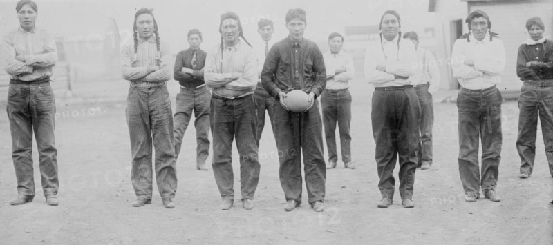 Sioux football team, between c1910 and c1915. Creator: Bain News Service.
