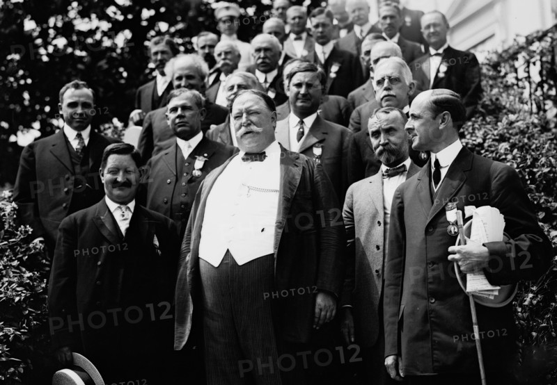 Taft and Notification Comm. at Wh. House, between c1910 and c1915. Creator: Bain News Service.