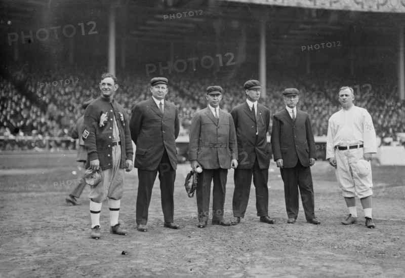 Umpires, World Series, '13, 1913. Creator: Bain News Service.