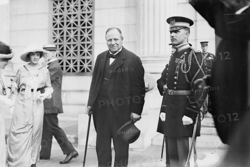 Viscount Haldane - West Point, 1913. Creator: Bain News Service.