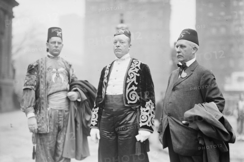 L.E. Westrick -- Col. Geo. Filmer -- Douglas White -- N.Y., 1914. Creator: Bain News Service.