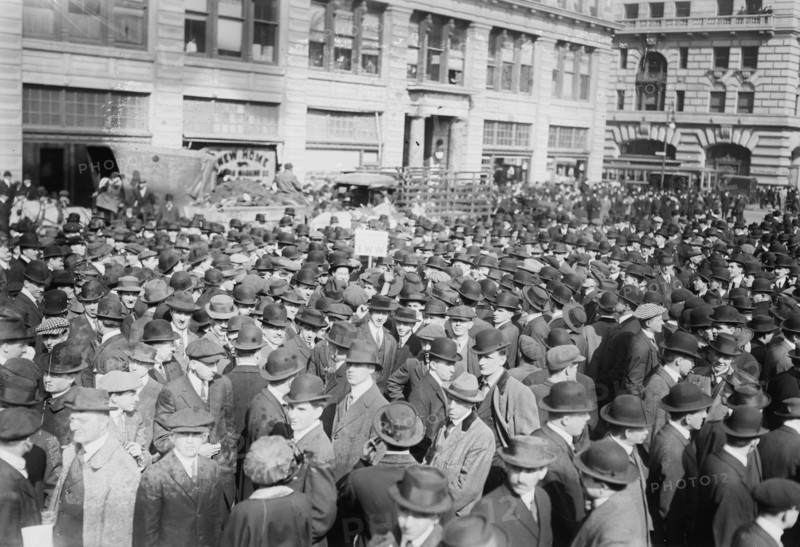 I.W.W. Meeting, Union Sq., 1914. Creator: Bain News Service.