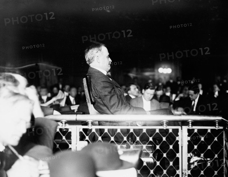 N.J. Hayes on stand, 1912. Creator: Bain News Service.