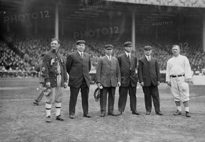 Umpires, World Series, '13, 1913. Creator: Bain News Service.