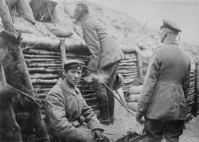 Observation from German Trenches, between c1910 and c1915. Creator: Bain News Service.