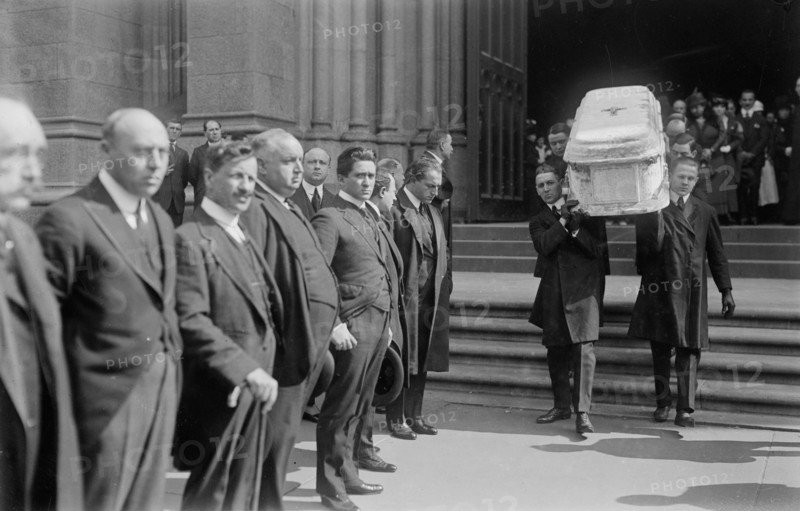 Luca Botta funeral, 1917. Creator: Bain News Service.