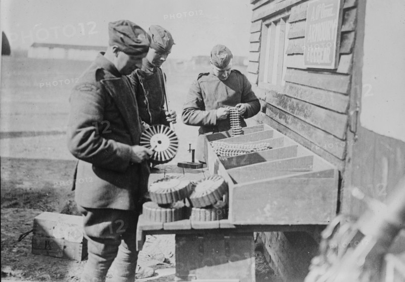 Loading magazines, between c1915 and c1920. Creator: Bain News Service.