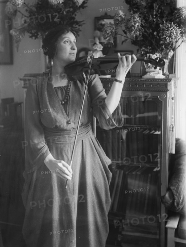 Rosalie Miller [playing violin], between c1915 and c1920. Creator: Bain News Service.