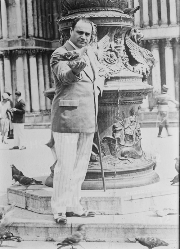 Benjamin Gigli in Venice, between and c1915 and c1920. Creator: Bain News Service.