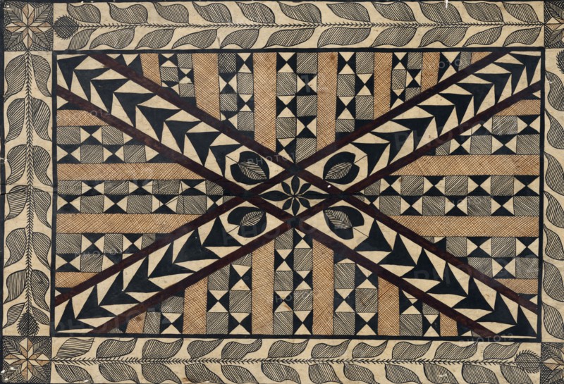 Siapo (tapa cloth),  c1917. Creator: Unknown.