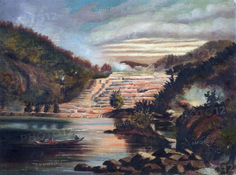 Pink terraces,  c1885. Creator: Unknown.